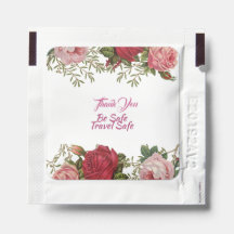 Obrigados Rosa para seguros para Viagens de pastel