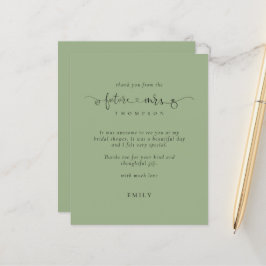 Obrigados Verdes da Sra. Chá de panela Sage