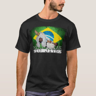 Obscuridade brasileira do t-shirt de Jiu Jitsu