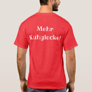 Obscuridade da camisa de DMV Mehr Kuhglocke