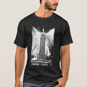Obscuridade do t-shirt do estado do império