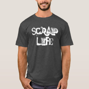 Obscuridade oficial do t-shirt da vida da sucata