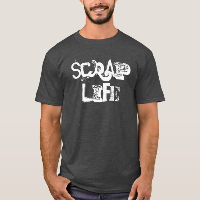 Obscuridade oficial do t-shirt da vida da sucata (Frente)