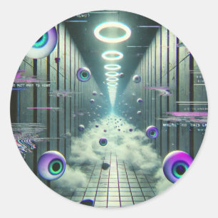 👁️ "Observador Sem Fim" Autocolantes 👁️