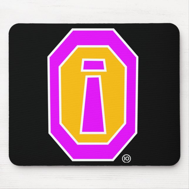 Obsidiana Roxo - Mousepad (Frente)