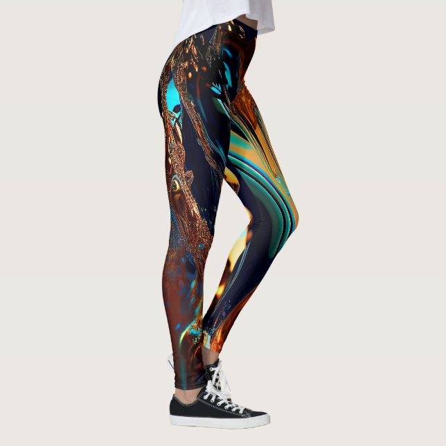 Obsidiana Strong - Leggings Fantásticas (Direita)