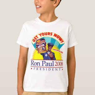 Obtenha a liberdade Ron Paul o t-shirt