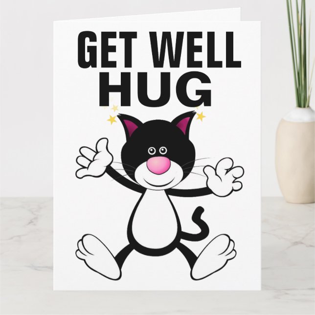OBTENHA BEM CARTÕES DE GREETING DE GATO KITTY (Frente)