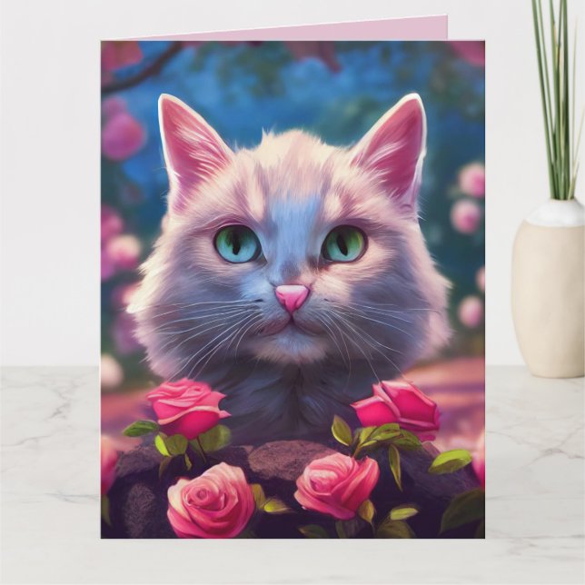 OBTENHA BOAS ORAÇÕES COM CARTÕES GRANDES DE GATO (Frente)