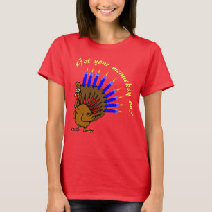 Obtenha seu Menurkey na camisa de Thanksgivukkah