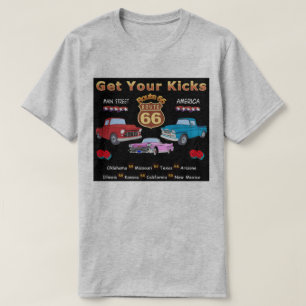 Obtenha seus pontapés. Distribua 66 t-shirt e