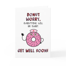 Obtenha um Cartão Imprimível em breve | Rosquinha 