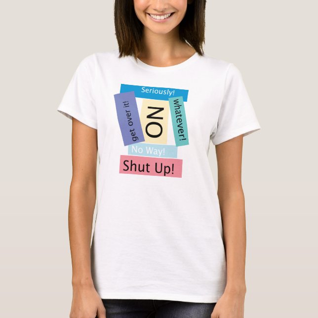 Obter A Camisa De Mensagem (Frente)