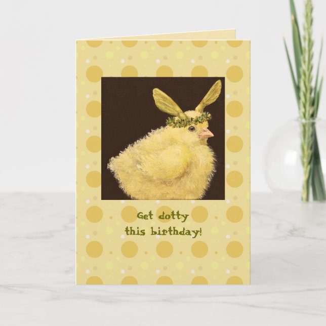 Obter este cartão de aniversário (Frente)