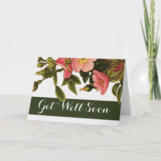 Obter Rosa de Modelo personalizado de placa de poç (Frente)