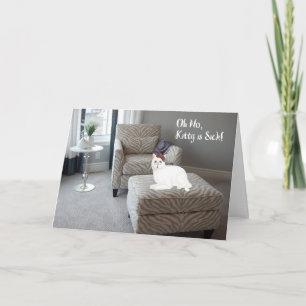 Obter um Cartão de Bem para Cat