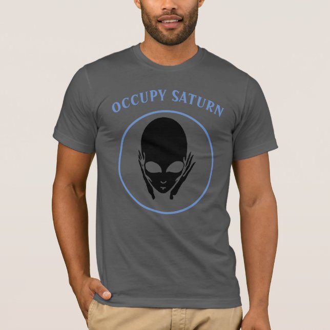 Occupy Saturn T-Shirt (Frente)