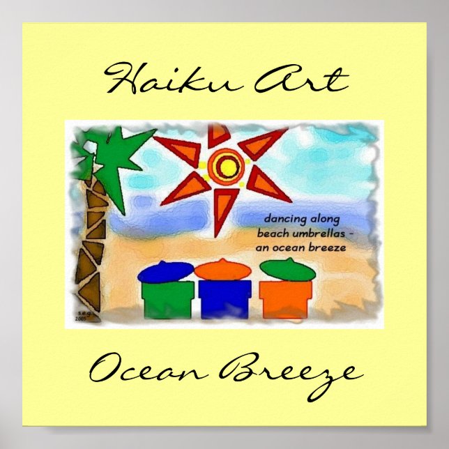 Ocean Breeze Impressão (Frente)