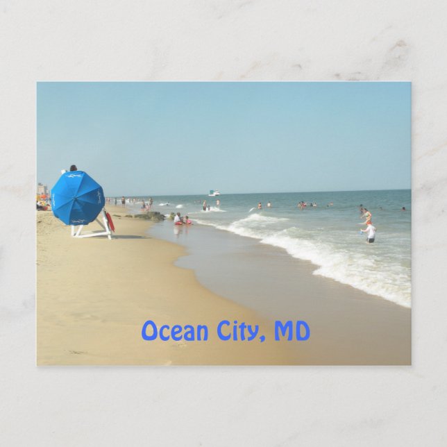Ocean City, cartão postal MD (Frente)