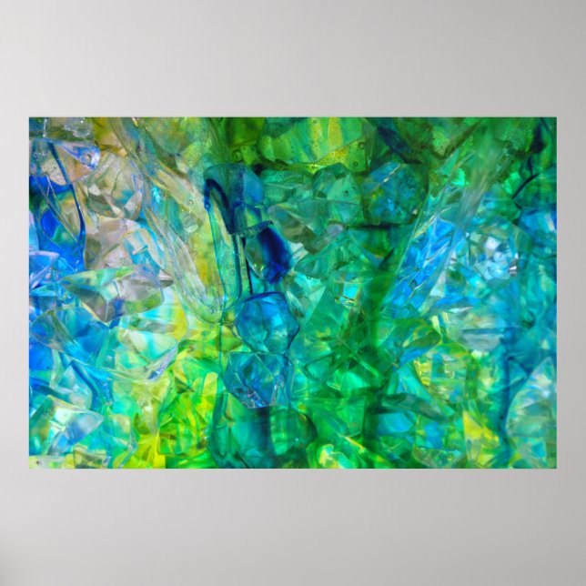 Ocean Crystals 2 36x24 poster (Frente)