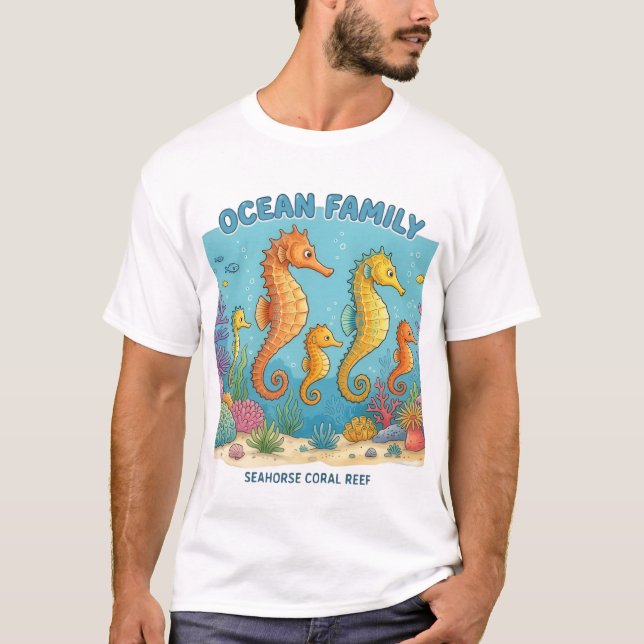Ocean family T-Shirt (Frente)