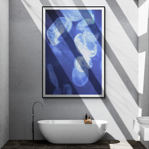 Ocean Jellyfish Poster