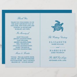 Ocean Sea Turtle, programa de casamento Sea Blue B
