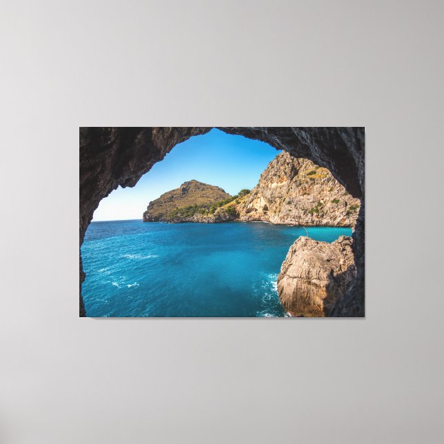 Ocean View Beach Scense Wall Canvas (Frente)
