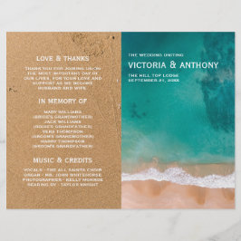 Ocean Wave, programa de casamento em praia