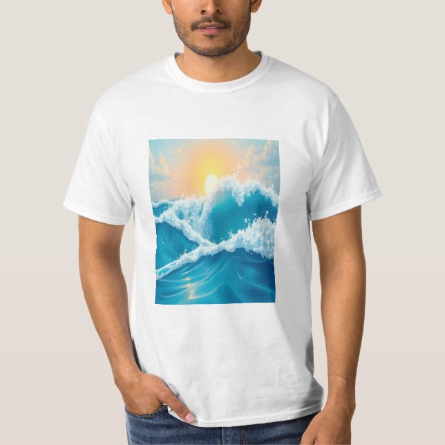 Ocean Waves T-Shirt (Frente)