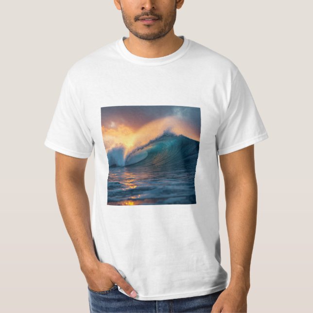 Ocean Waves T-Shirt (Frente)
