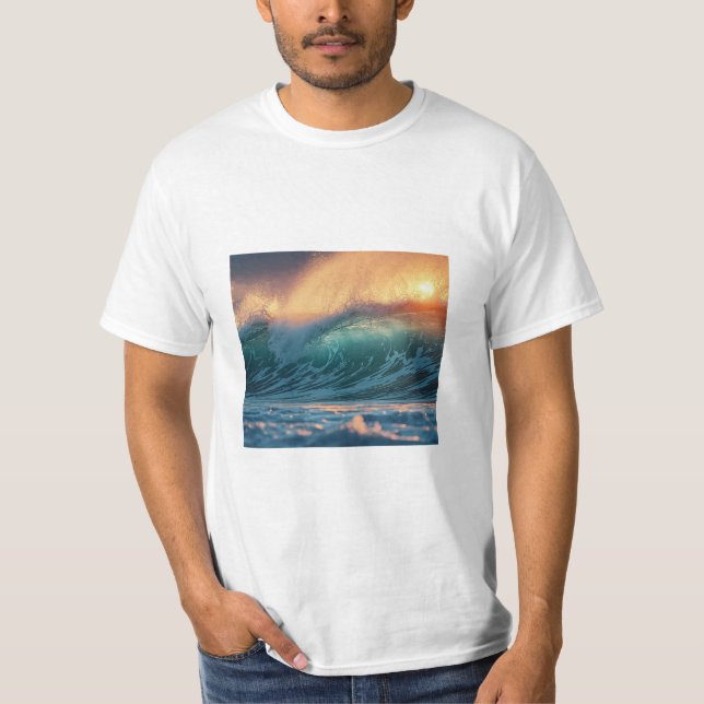 Ocean Waves T-Shirt (Frente)
