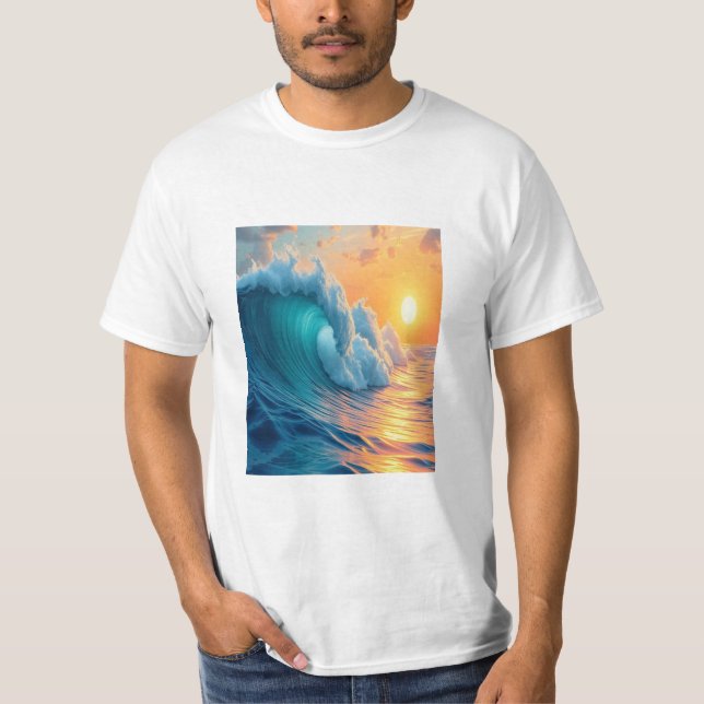 Ocean Waves T-Shirt (Frente)
