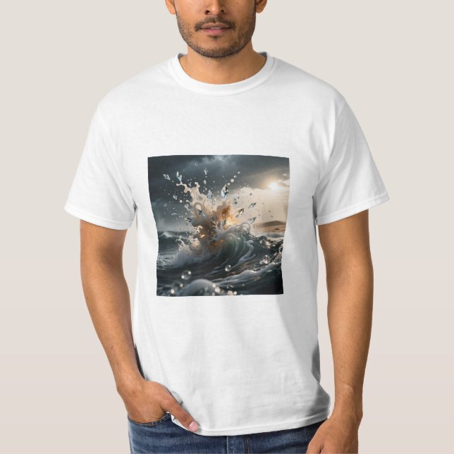 Ocean Waves T-Shirt (Frente)