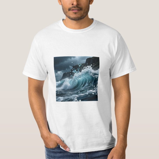 Ocean Waves T-Shirt (Frente)