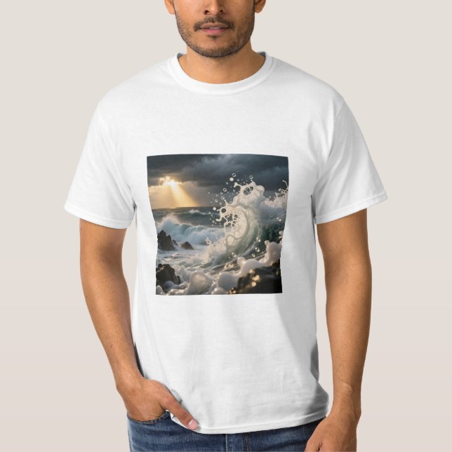 Ocean Waves T-Shirt (Frente)