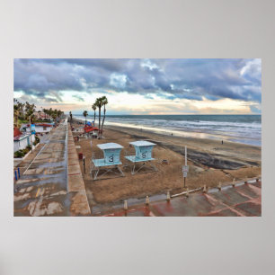 Oceanside California (EUA) poster