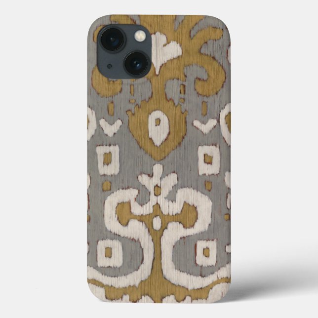 Ochre Ikat I (Verso)