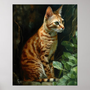 Ocicat Gato Impressão