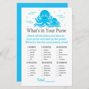 Octopus Azul O que há no seu jogo de bolsa