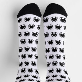 Octopus Socks - B&W - Unisex