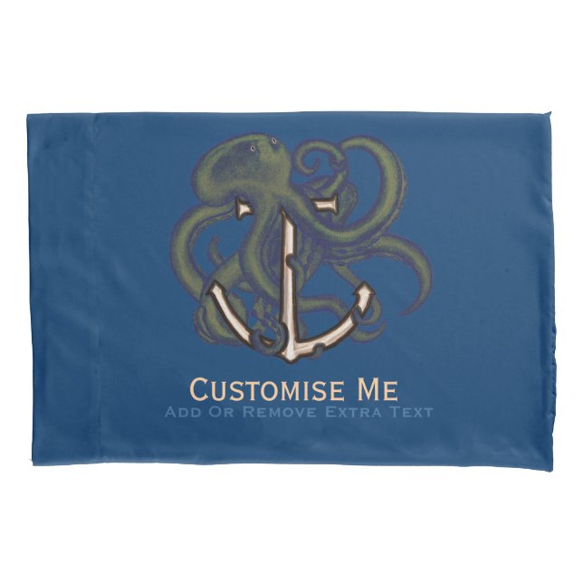 Octopus Steampunk Sobre Âncora (Frente)