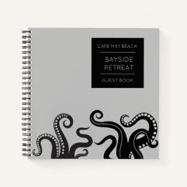 Octopus Tentacle Beach House Livro de Convidados E