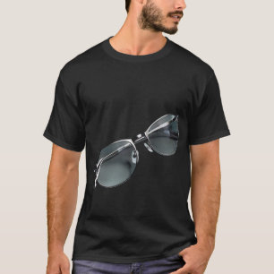 Óculos de nitidez visionários Design de camiseta