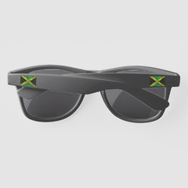 Óculos de sol da bandeira jamaicana
