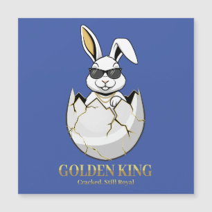 Óculos de Sol de Coelho Legal Rei Dourado Coelho E