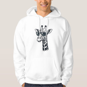 Óculos de Sol de Girafa Legal Camiseta com Gravaçã