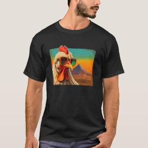 Óculos de Sol Retrô Galo Camiseta Vintage Legal Fr