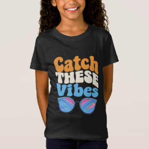 Óculos de Sol Retro na Moda Camiseta Gráfica para 