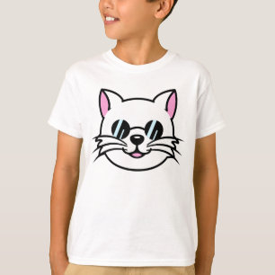 Óculos Pretos Vestidos de Gatos Brancos / Óculos e